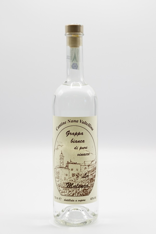 La Malenca: Grappa bianca di pure vinacce